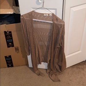 Gold Sparkly Cato Cardigan